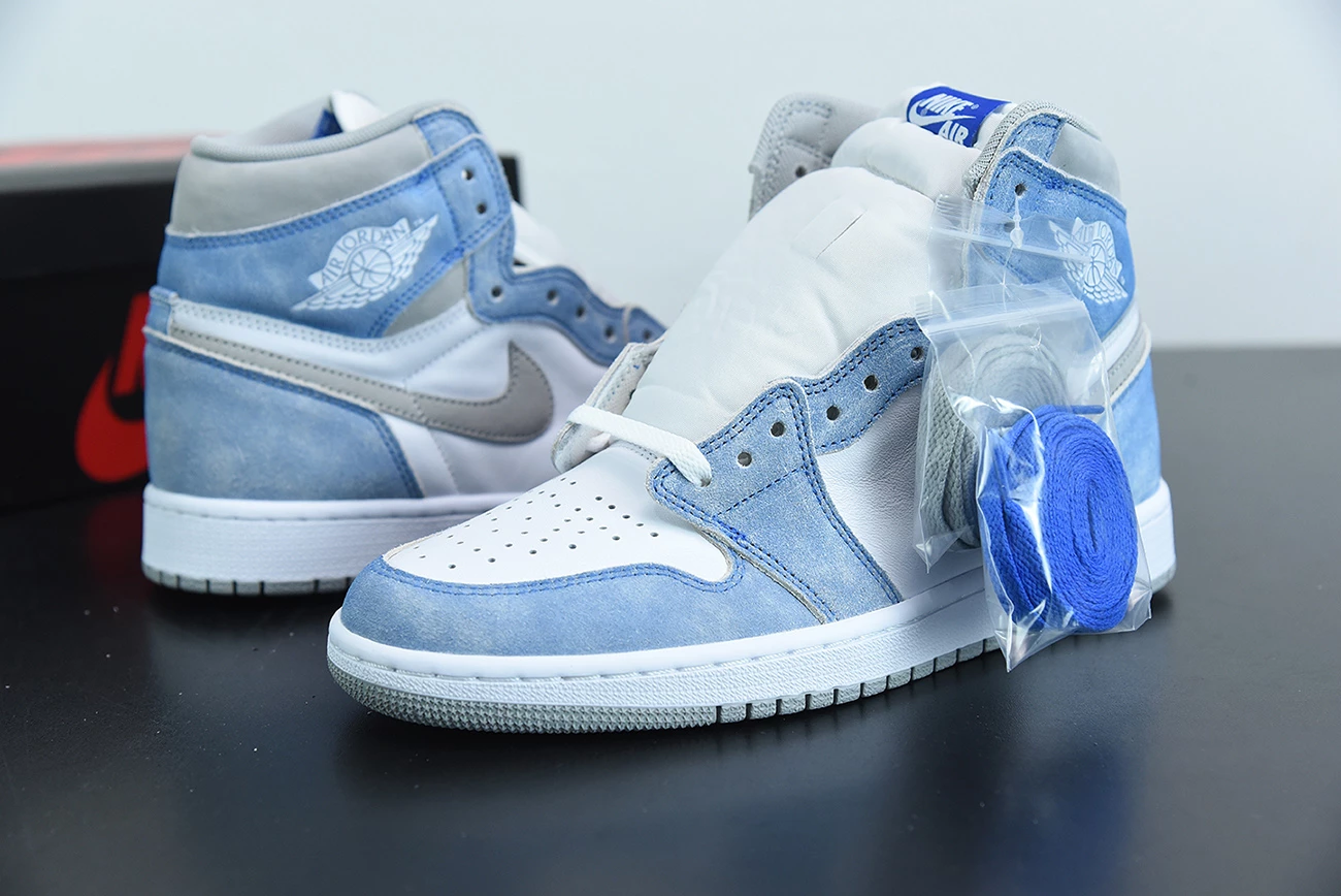 Fit Sporting Goods Air Jordan 1 High OG Hyper Royal/Light Smoke Grey-White 555088-402 7 Fit Sporting Goods Air Jordan 1 High OG Hyper Royal/Light Smoke Grey-White 555088-402 - Image 5
