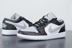 Fit Sporting Goods Air Jordan 1 Low Black/Light Smoke Grey-White 553558-039 -Fit Sporting Goods Sales Air Jordan 1 Low Black Light Smoke Grey White 553558 039 4