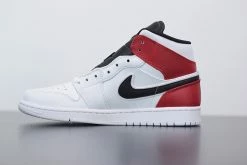 Fit Sporting Goods Air Jordan 1 Mid “Chicago” White Red Black -Fit Sporting Goods Sales Air Jordan 1 Mid Chicago White Red Black 2