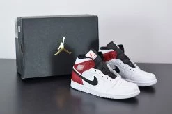 Fit Sporting Goods Air Jordan 1 Mid “Chicago” White Red Black