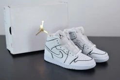 Fit Sporting Goods Air Jordan 1 Mid SE Iridescent White CK6587-100
