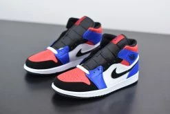 Fit Sporting Goods Air Jordan 1 Mid “Top 3” Blue Red Black White -Fit Sporting Goods Sales Air Jordan 1 Mid Top 3 Blue Red Black White 3