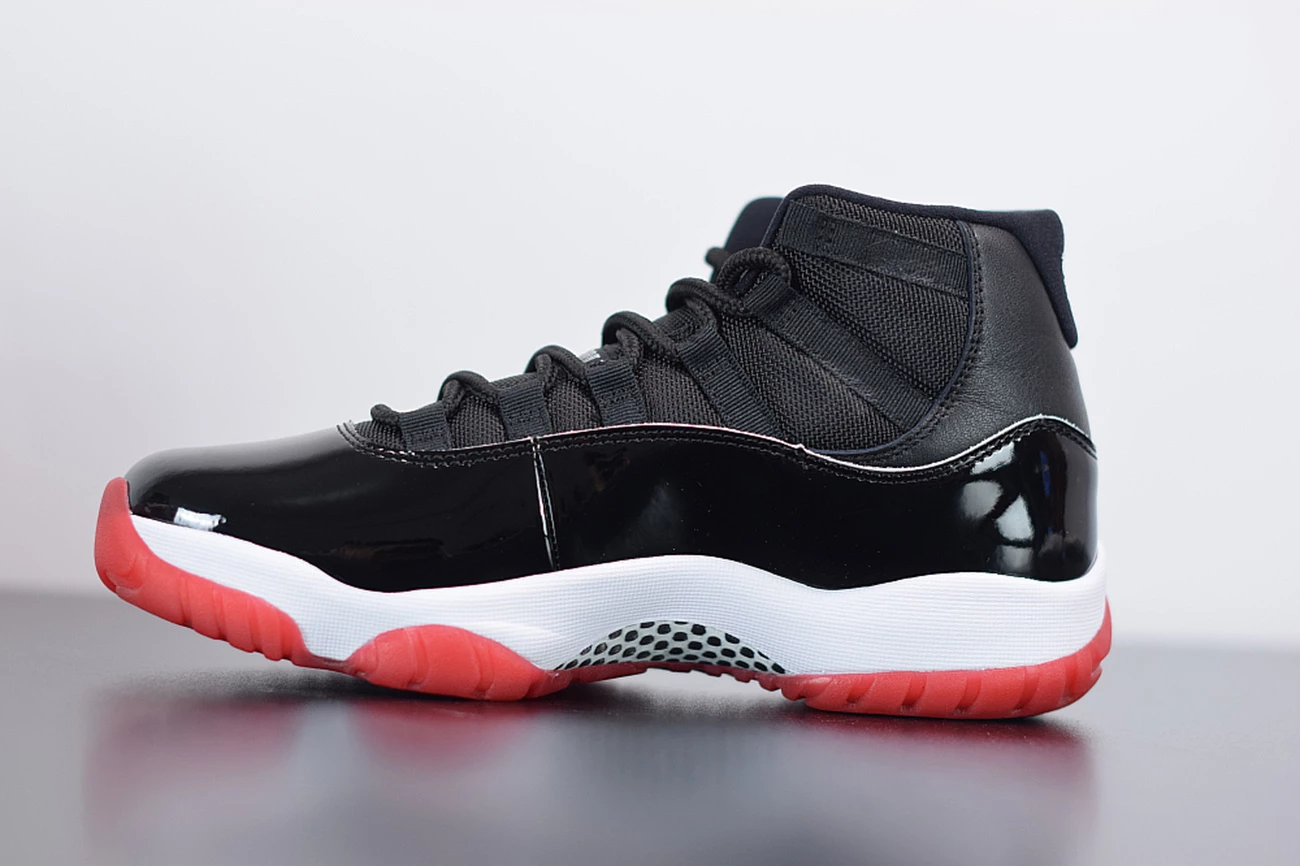 Fit Sporting Goods Air Jordan 11 “Bred” Black/True Red-White 5 Fit Sporting Goods Air Jordan 11 “Bred” Black/True Red-White - Image 3