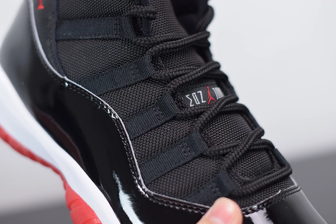 Fit Sporting Goods Air Jordan 11 “Bred” Black/True Red-White 8 Fit Sporting Goods Air Jordan 11 “Bred” Black/True Red-White - Image 6