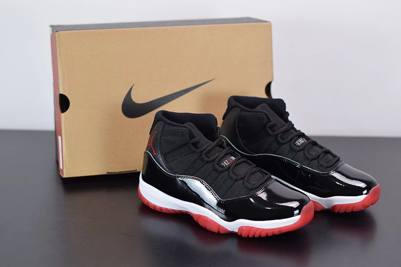 Fit Sporting Goods Air Jordan 11 “Bred” Black/True Red-White 3 Fit Sporting Goods Air Jordan 11 “Bred” Black/True Red-White
