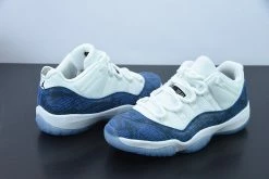 Fit Sporting Goods Air Jordan 11 Low “Snakeskin” White/Black-Navy CD6846-102 For Sale -Fit Sporting Goods Sales Air Jordan 11 Low Snakeskin White Black Navy CD6846 102 For Sale 4