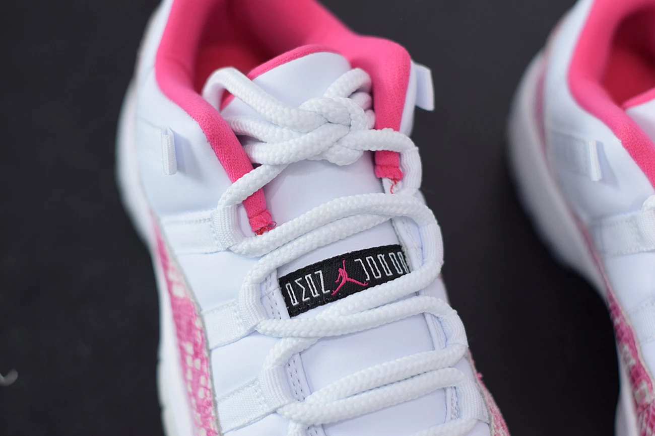 Fit Sporting Goods Air Jordan 11 Low WMNS “Pink Snakeskin” White/Watermelon-Black 7 Fit Sporting Goods Air Jordan 11 Low WMNS “Pink Snakeskin” White/Watermelon-Black - Image 5