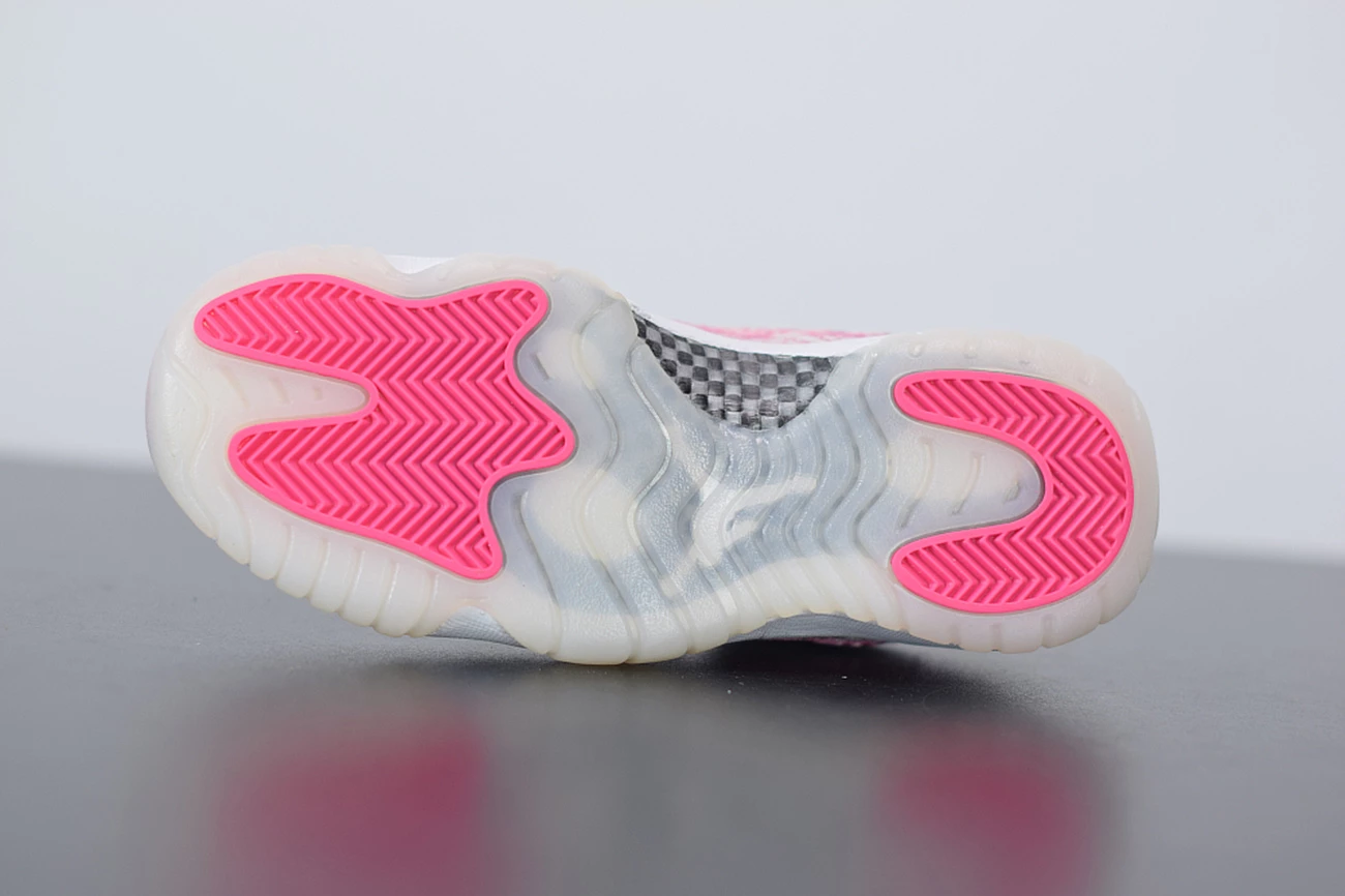 Fit Sporting Goods Air Jordan 11 Low WMNS “Pink Snakeskin” White/Watermelon-Black 9 Fit Sporting Goods Air Jordan 11 Low WMNS “Pink Snakeskin” White/Watermelon-Black - Image 7