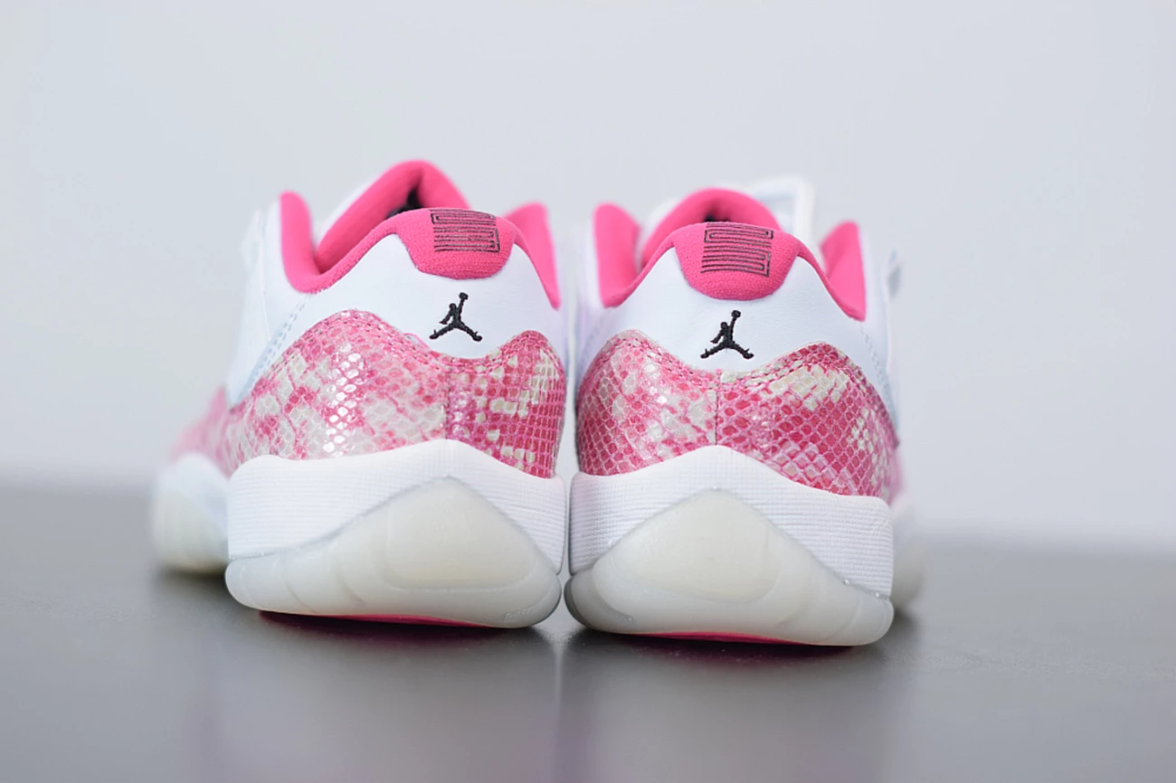 Fit Sporting Goods Air Jordan 11 Low WMNS “Pink Snakeskin” White/Watermelon-Black 10 Fit Sporting Goods Air Jordan 11 Low WMNS “Pink Snakeskin” White/Watermelon-Black - Image 8
