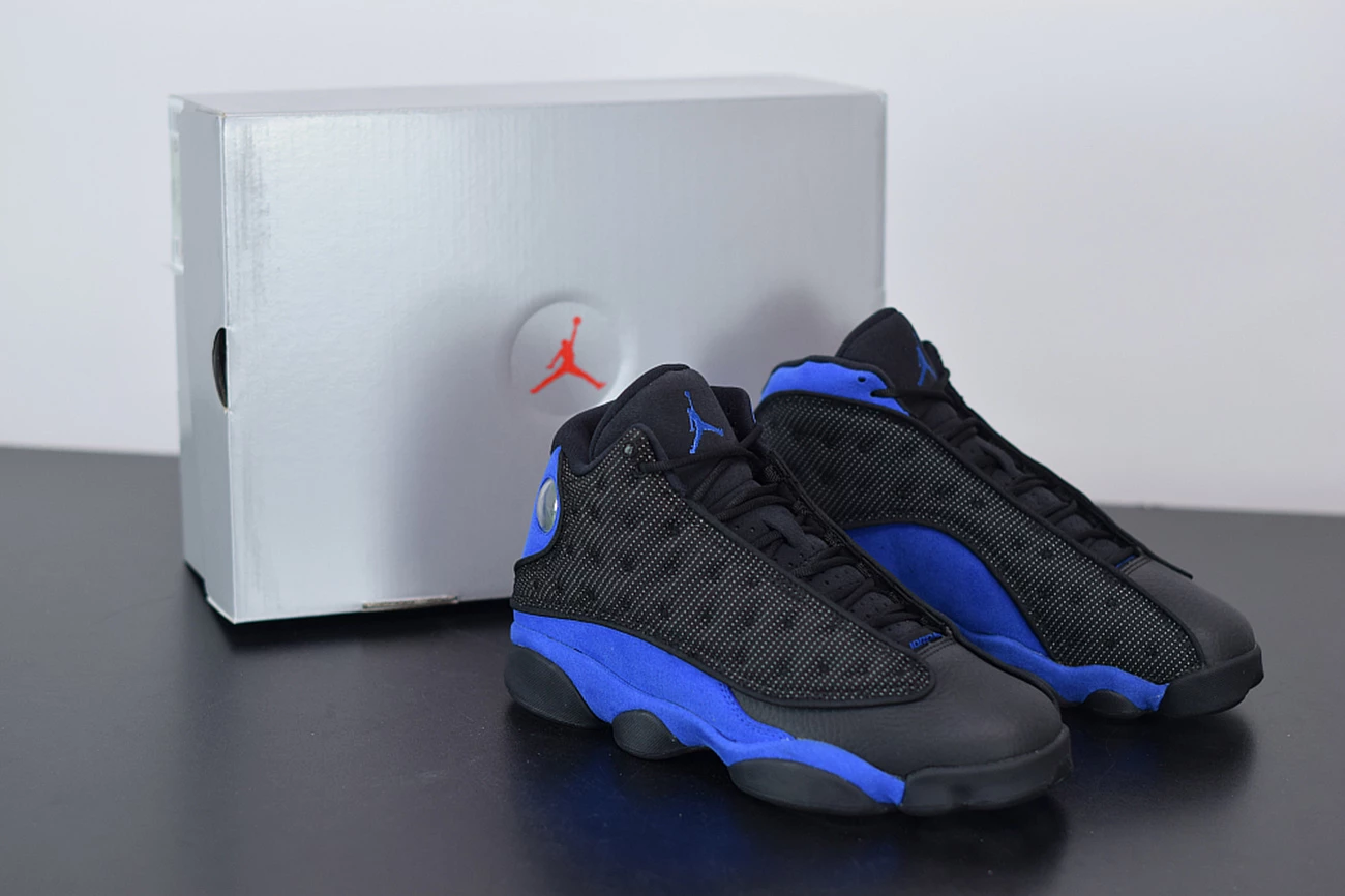 Fit Sporting Goods Air Jordan 13 Black/Hyper Royal-Black-White 3 Fit Sporting Goods Air Jordan 13 Black/Hyper Royal-Black-White