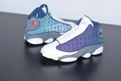 Fit Sporting Goods Air Jordan 13 “Flint” Navy/Flint Grey-White-University Blue -Fit Sporting Goods Sales Air Jordan 13 Flint Navy Flint Grey White University Blue 4