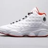 Fit Sporting Goods Air Jordan 13 “History Of Flight” White/Metallic Silver-University Red -Fit Sporting Goods Sales Air Jordan 13 History of Flight White Metallic Silver University Red