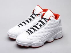 Fit Sporting Goods Air Jordan 13 “History Of Flight” White/Metallic Silver-University Red -Fit Sporting Goods Sales Air Jordan 13 History of Flight White Metallic Silver University Red 4