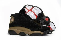 Fit Sporting Goods Air Jordan 13 “Olive” Black/True Red-Light Olive