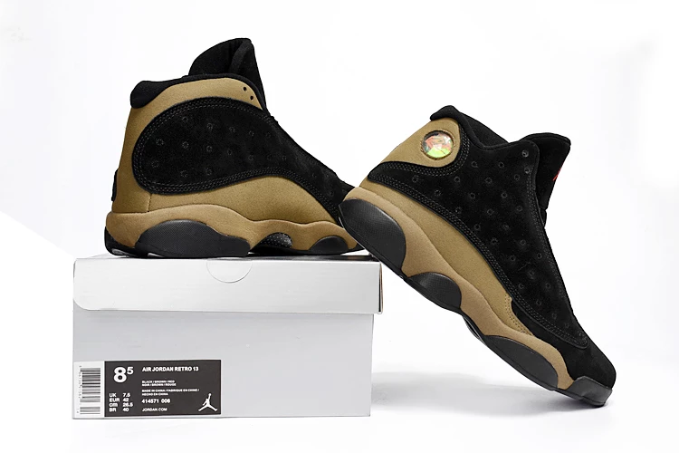 Fit Sporting Goods Air Jordan 13 “Olive” Black/True Red-Light Olive 8 Fit Sporting Goods Air Jordan 13 “Olive” Black/True Red-Light Olive - Image 6