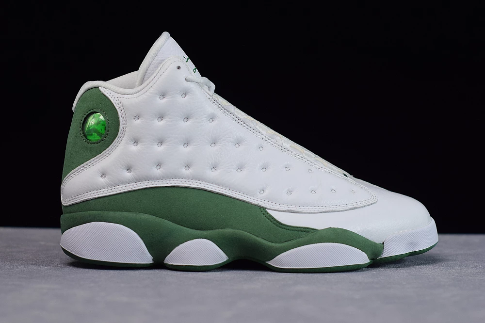 Fit Sporting Goods Air Jordan 13 Ray Allen Three-Point Record PE White/Clover 4 Fit Sporting Goods Air Jordan 13 Ray Allen Three-Point Record PE White/Clover - Image 2