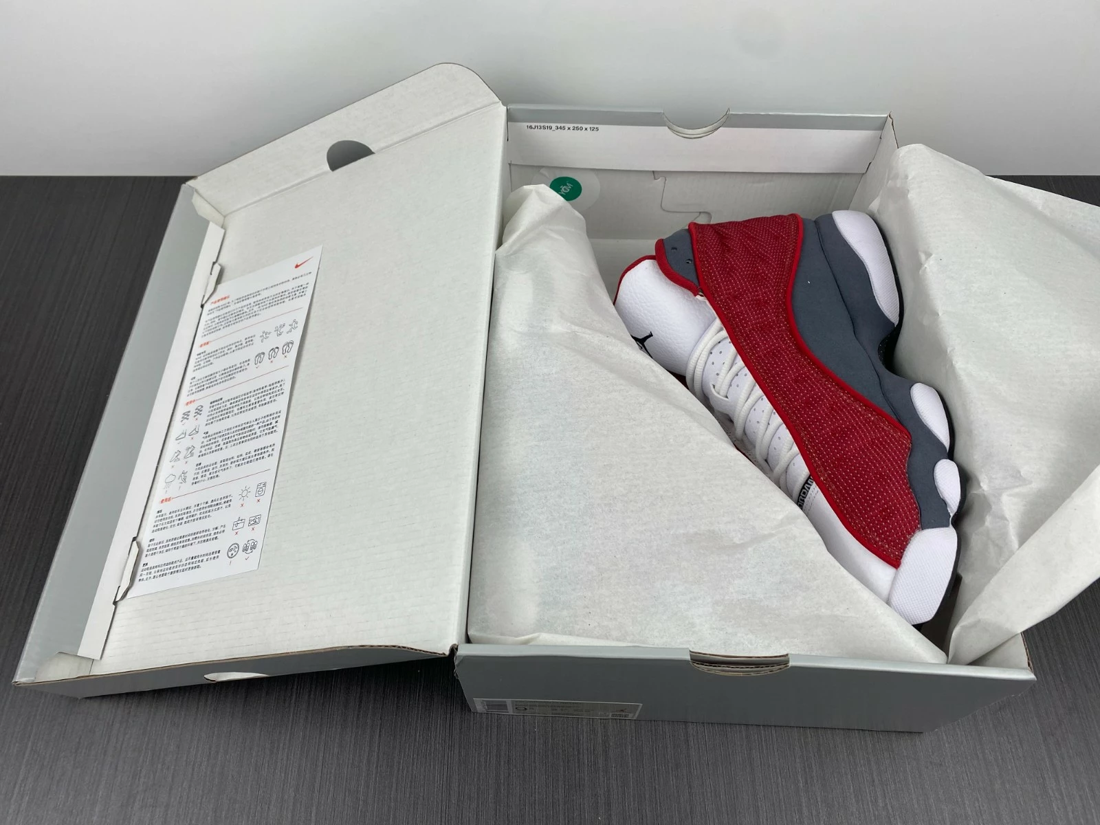 Fit Sporting Goods Air Jordan 13 “Red Flint” Gym Red/Flint Grey-White-Black For Sale 12 Fit Sporting Goods Air Jordan 13 “Red Flint” Gym Red/Flint Grey-White-Black For Sale - Image 10