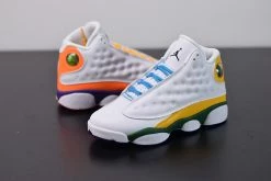 Fit Sporting Goods Air Jordan 13 Retro GS ‘Playground’ White/Black-Court Purple-Total Orange -Fit Sporting Goods Sales Air Jordan 13 Retro GS Playground White Black Court Purple Total Orange 3
