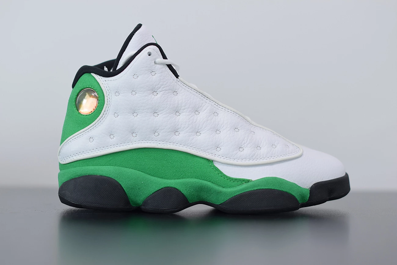 Fit Sporting Goods Air Jordan 13 White/Black-Lucky Green DB6537-113 4 Fit Sporting Goods Air Jordan 13 White/Black-Lucky Green DB6537-113 - Image 2