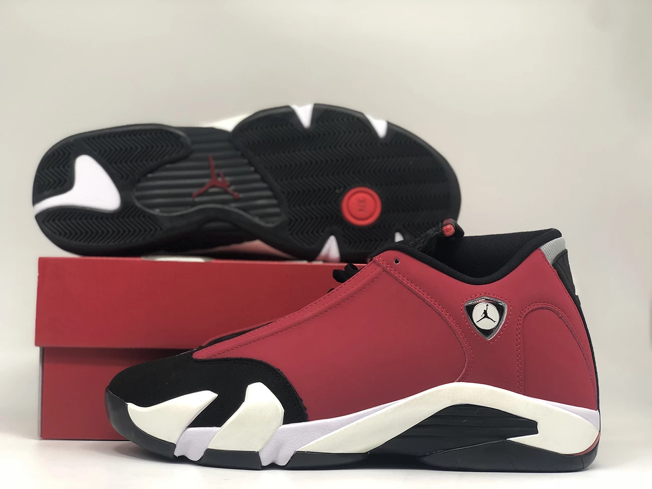 Fit Sporting Goods Air Jordan 14 Black/Gym Red-White-Off White 487471-006 4 Fit Sporting Goods Air Jordan 14 Black/Gym Red-White-Off White 487471-006 - Image 2