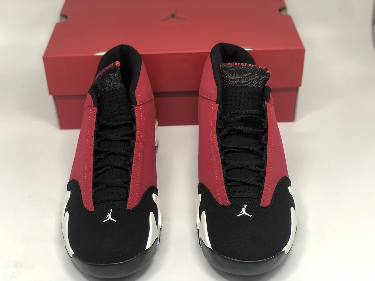 Fit Sporting Goods Air Jordan 14 Black/Gym Red-White-Off White 487471-006 6 Fit Sporting Goods Air Jordan 14 Black/Gym Red-White-Off White 487471-006 - Image 4