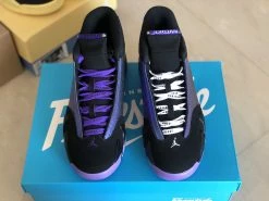 Fit Sporting Goods Air Jordan 14 “Doernbecher” Black/Court Purple-Multi-Color-White -Fit Sporting Goods Sales Air Jordan 14 Doernbecher Black Court Purple Multi Color White 2