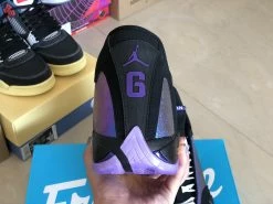 Fit Sporting Goods Air Jordan 14 “Doernbecher” Black/Court Purple-Multi-Color-White -Fit Sporting Goods Sales Air Jordan 14 Doernbecher Black Court Purple Multi Color White 4