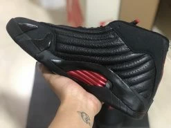 Fit Sporting Goods Air Jordan 14 “Last Shot” Black/Varsity Red-Black 487471-003 -Fit Sporting Goods Sales Air Jordan 14 Last Shot Black Varsity Red Black 487471 003 2