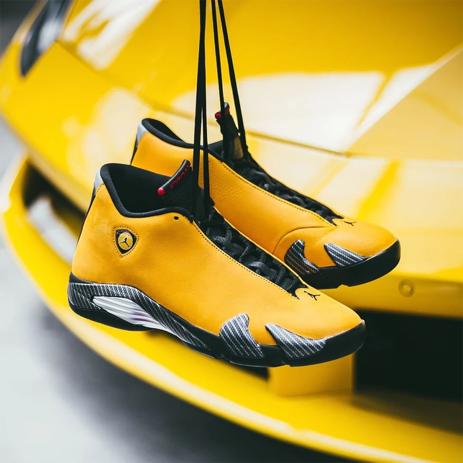 Fit Sporting Goods Air Jordan 14 SE “Yellow Ferrari” BQ3685-706 3 Fit Sporting Goods Air Jordan 14 SE “Yellow Ferrari” BQ3685-706