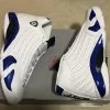 Fit Sporting Goods Air Jordan 14 White/Hyper Royal-Black 487471-104 2 Fit Sporting Goods Air Jordan 14 White/Hyper Royal-Black 487471-104 -Fit Sporting Goods Sales Air Jordan 14 White Hyper Royal Black 487471 104