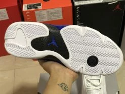 Fit Sporting Goods Air Jordan 14 White/Hyper Royal-Black 487471-104 12 Fit Sporting Goods Air Jordan 14 White/Hyper Royal-Black 487471-104 -Fit Sporting Goods Sales Air Jordan 14 White Hyper Royal Black 487471 104 4