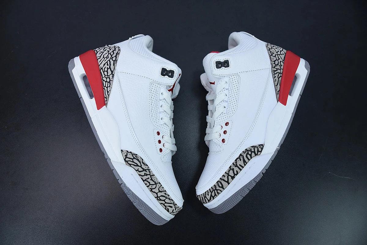 Fit Sporting Goods Air Jordan 3 “Katrina” White/Cement Grey/Black-Fire Red 136064-116 8 Fit Sporting Goods Air Jordan 3 “Katrina” White/Cement Grey/Black-Fire Red 136064-116 - Image 6