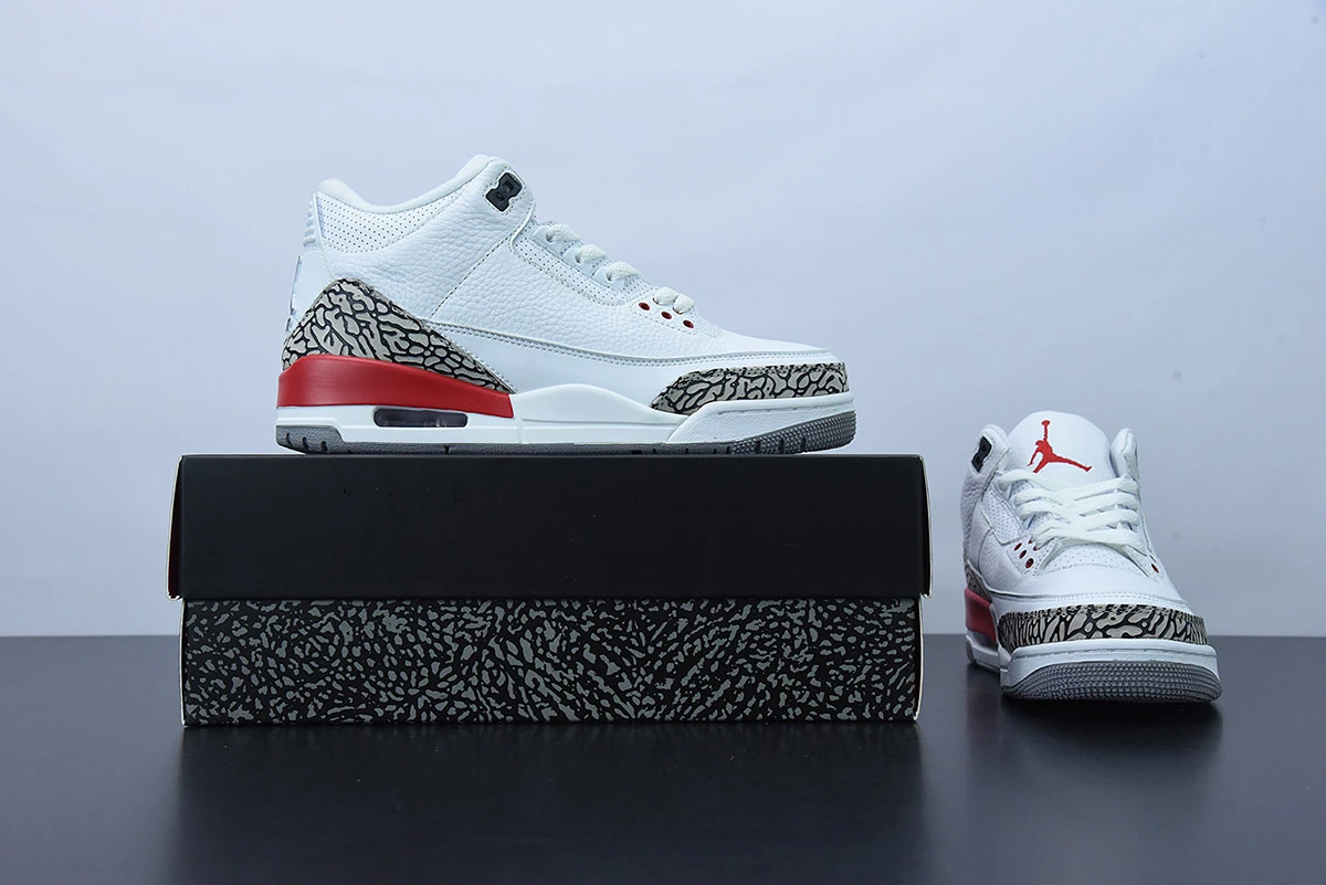 Fit Sporting Goods Air Jordan 3 “Katrina” White/Cement Grey/Black-Fire Red 136064-116 11 Fit Sporting Goods Air Jordan 3 “Katrina” White/Cement Grey/Black-Fire Red 136064-116 - Image 9