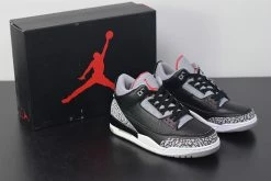 Fit Sporting Goods Air Jordan 3 Retro OG ‘Black Cement’ Black/Fire Red-Cement Grey
