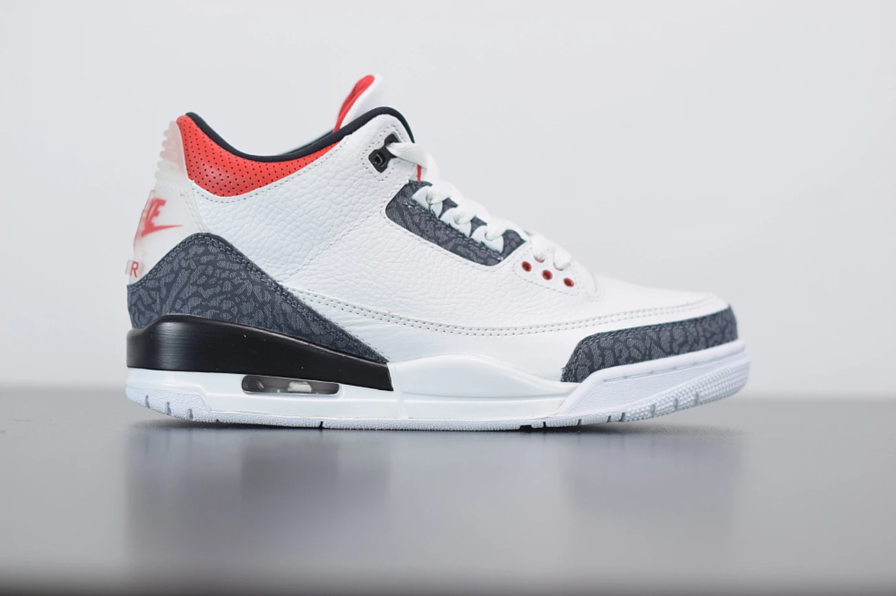Fit Sporting Goods Air Jordan 3 SE DNM “Fire Red” White/Black-Fire Red CZ6431-100 3 Fit Sporting Goods Air Jordan 3 SE DNM “Fire Red” White/Black-Fire Red CZ6431-100 - Image 2
