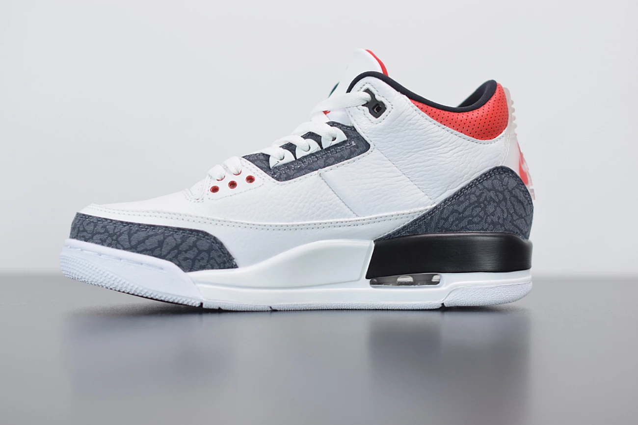 Fit Sporting Goods Air Jordan 3 SE DNM “Fire Red” White/Black-Fire Red CZ6431-100 4 Fit Sporting Goods Air Jordan 3 SE DNM “Fire Red” White/Black-Fire Red CZ6431-100 - Image 3