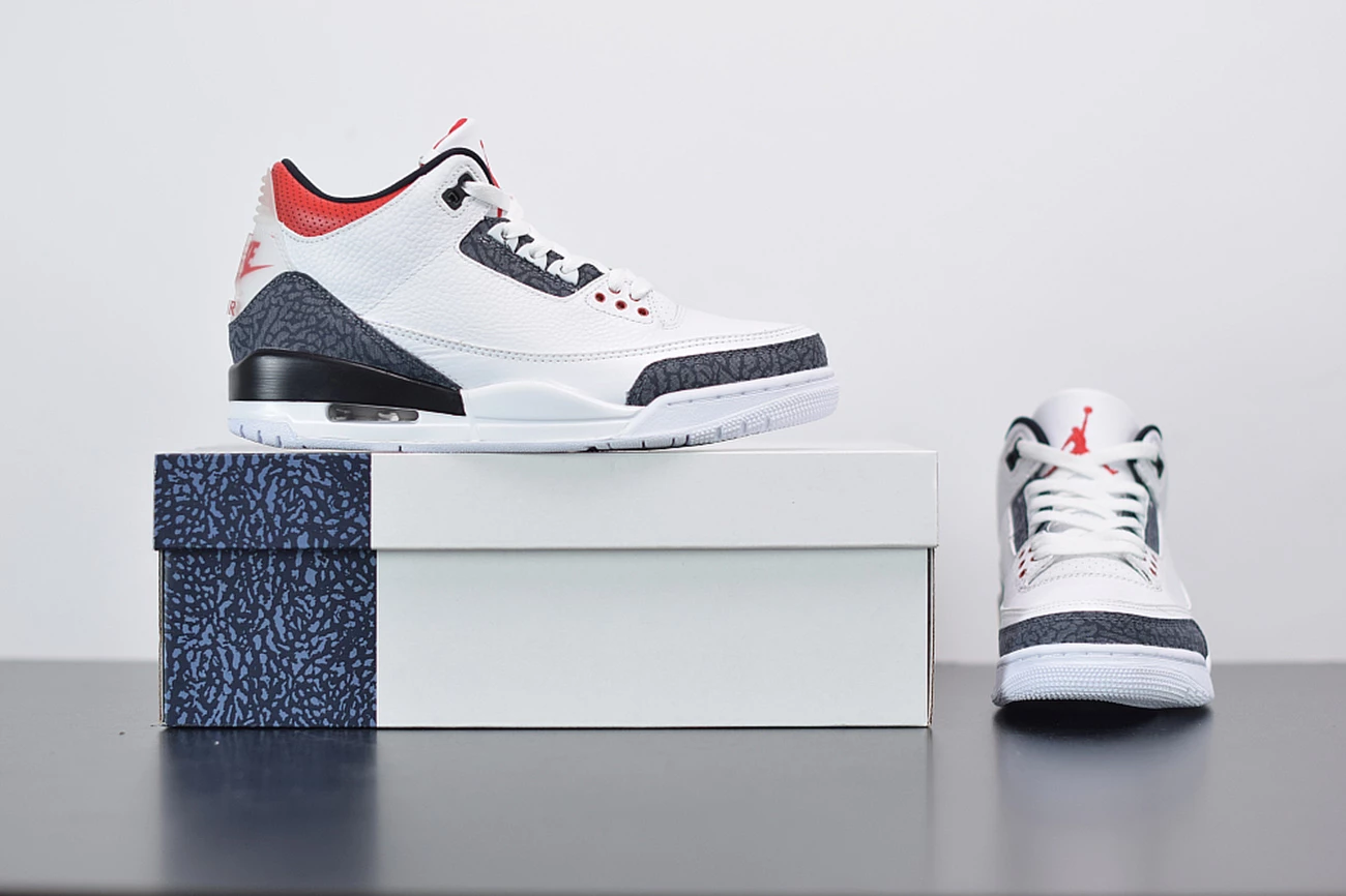 Fit Sporting Goods Air Jordan 3 SE DNM “Fire Red” White/Black-Fire Red CZ6431-100 9 Fit Sporting Goods Air Jordan 3 SE DNM “Fire Red” White/Black-Fire Red CZ6431-100 - Image 8