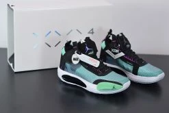 Fit Sporting Goods Air Jordan 34 Blue Void/Green Glow-Black-Metallic Silver