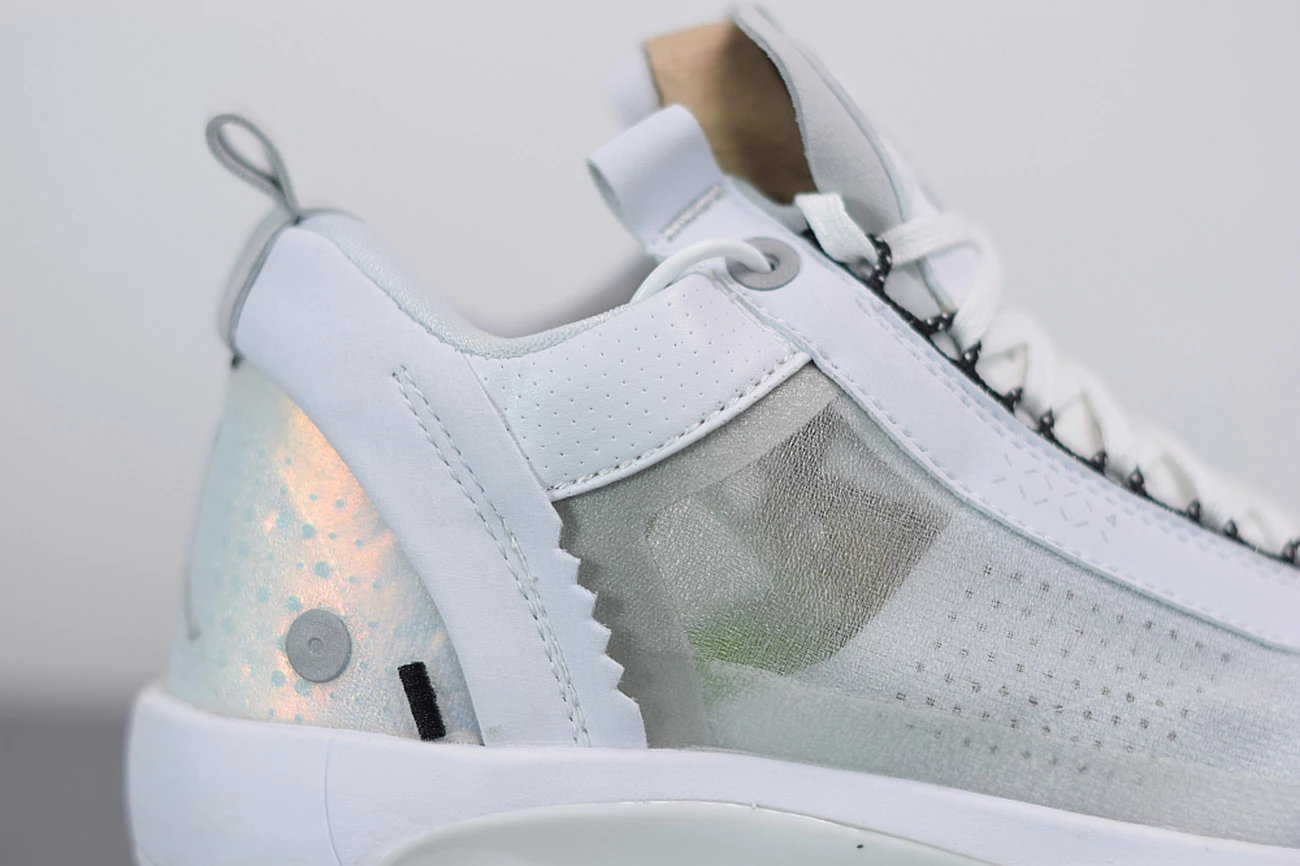 Fit Sporting Goods Air Jordan 34 Low “Pure Money” White/Metallic Silver-Pure Platinum 8 Fit Sporting Goods Air Jordan 34 Low “Pure Money” White/Metallic Silver-Pure Platinum - Image 6