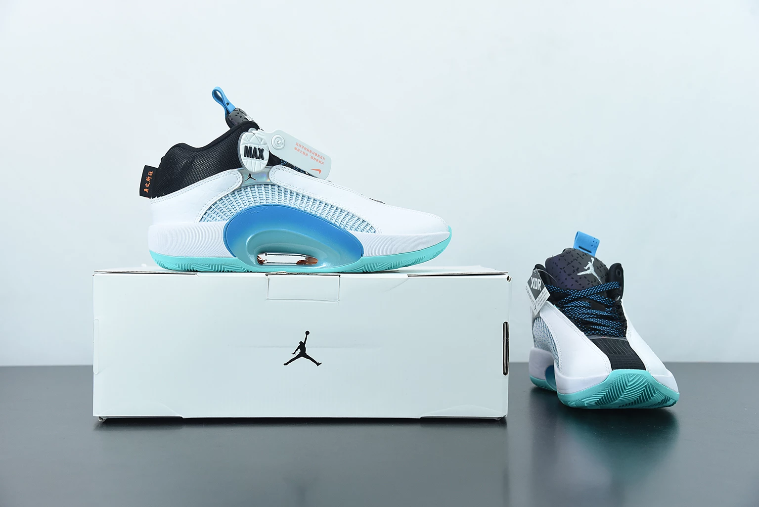 Fit Sporting Goods Air Jordan 35 ‘Morpho’ CZ8153-100 For Sale 11 Fit Sporting Goods Air Jordan 35 ‘Morpho’ CZ8153-100 For Sale - Image 9