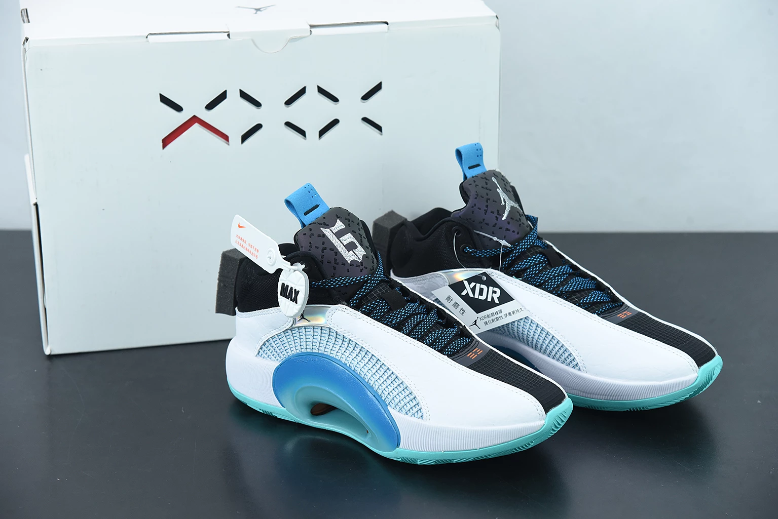 Fit Sporting Goods Air Jordan 35 ‘Morpho’ CZ8153-100 For Sale 3 Fit Sporting Goods Air Jordan 35 ‘Morpho’ CZ8153-100 For Sale