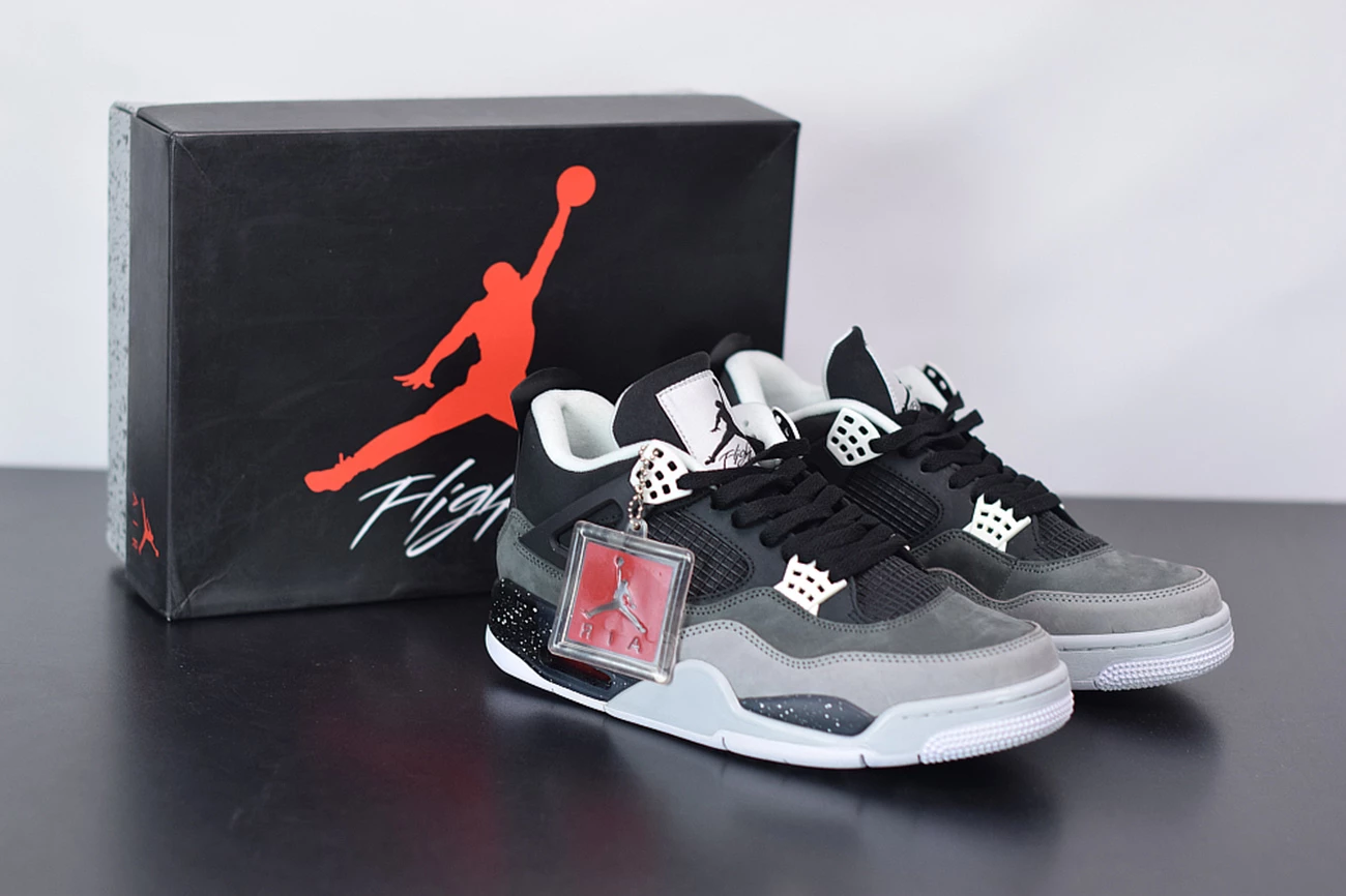 Fit Sporting Goods Air Jordan 4 “Fear” Black/White– Cool Grey-Pure Platinum 626969-030 3 Fit Sporting Goods Air Jordan 4 “Fear” Black/White– Cool Grey-Pure Platinum 626969-030