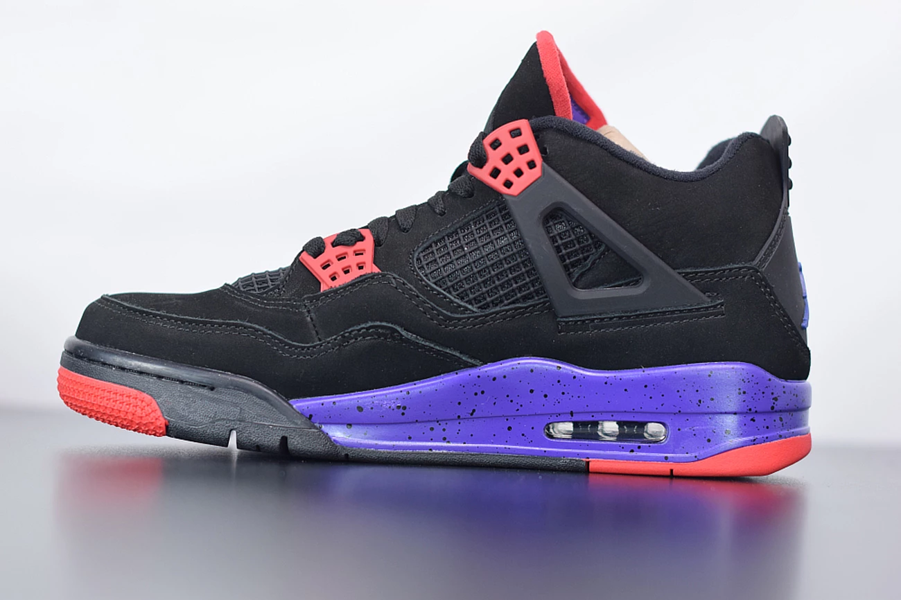Fit Sporting Goods Air Jordan 4 Raptors Black/University Red-Court Purple AQ3816-056 5 Fit Sporting Goods Air Jordan 4 Raptors Black/University Red-Court Purple AQ3816-056 - Image 3