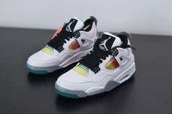 Fit Sporting Goods Air Jordan 4 Retro ‘Green Rasta’ White/Black/University Red/Lucid Green -Fit Sporting Goods Sales Air Jordan 4 Retro Green Rasta White Black University Red Lucid Green 4