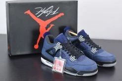 Fit Sporting Goods Air Jordan 4 WNTR Loyal Blue Habanero Red Black CQ9597-401