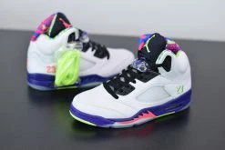 Fit Sporting Goods Air Jordan 5 “Alternate Bel-Air” White/Purple-Pink-Ghost Green DB3335-100 -Fit Sporting Goods Sales Air Jordan 5 Alternate Bel Air White Purple Pink Ghost Green 4