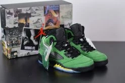 Fit Sporting Goods Air Jordan 5 SE “Oregon” Apple Green/Black-Yellow Strike-Black