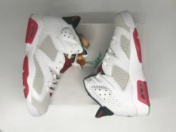 Fit Sporting Goods Air Jordan 6 “Hare” Neutral Grey/White/True Red/Black
