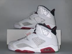 Fit Sporting Goods Air Jordan 6 “Hare” Neutral Grey/White/True Red/Black -Fit Sporting Goods Sales Air Jordan 6 Hare Neutral Grey White True Red Black 3
