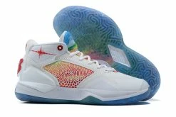 Fit Sporting Goods New Balance KAWHI “Seismic Moment” White/Team Red/Ice Blue